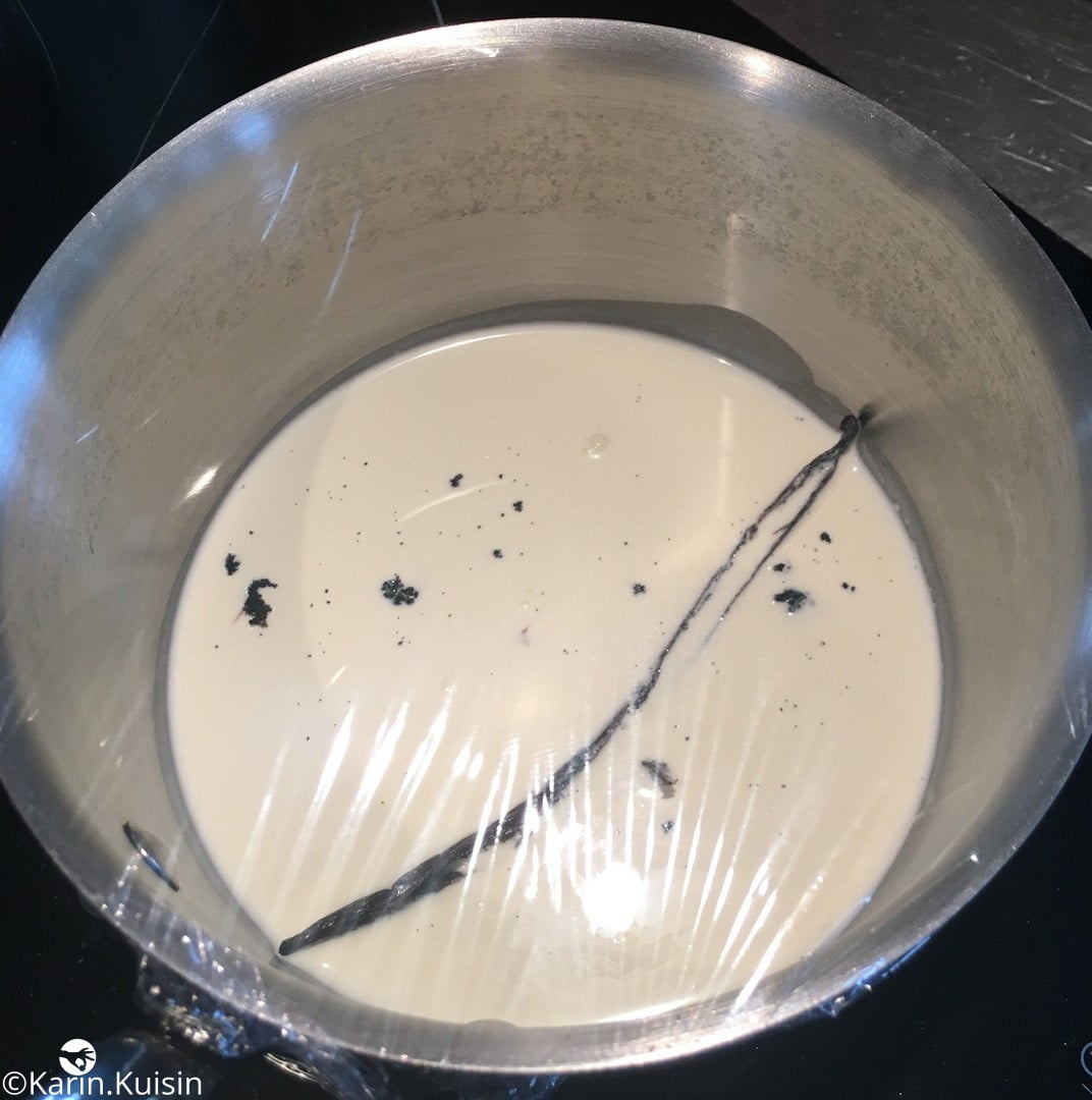 lait vanille infuser filmer