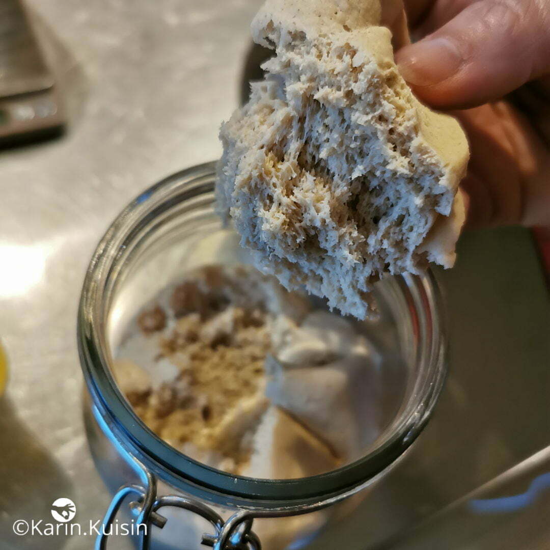 Le levain(si vous choisissez cette option)