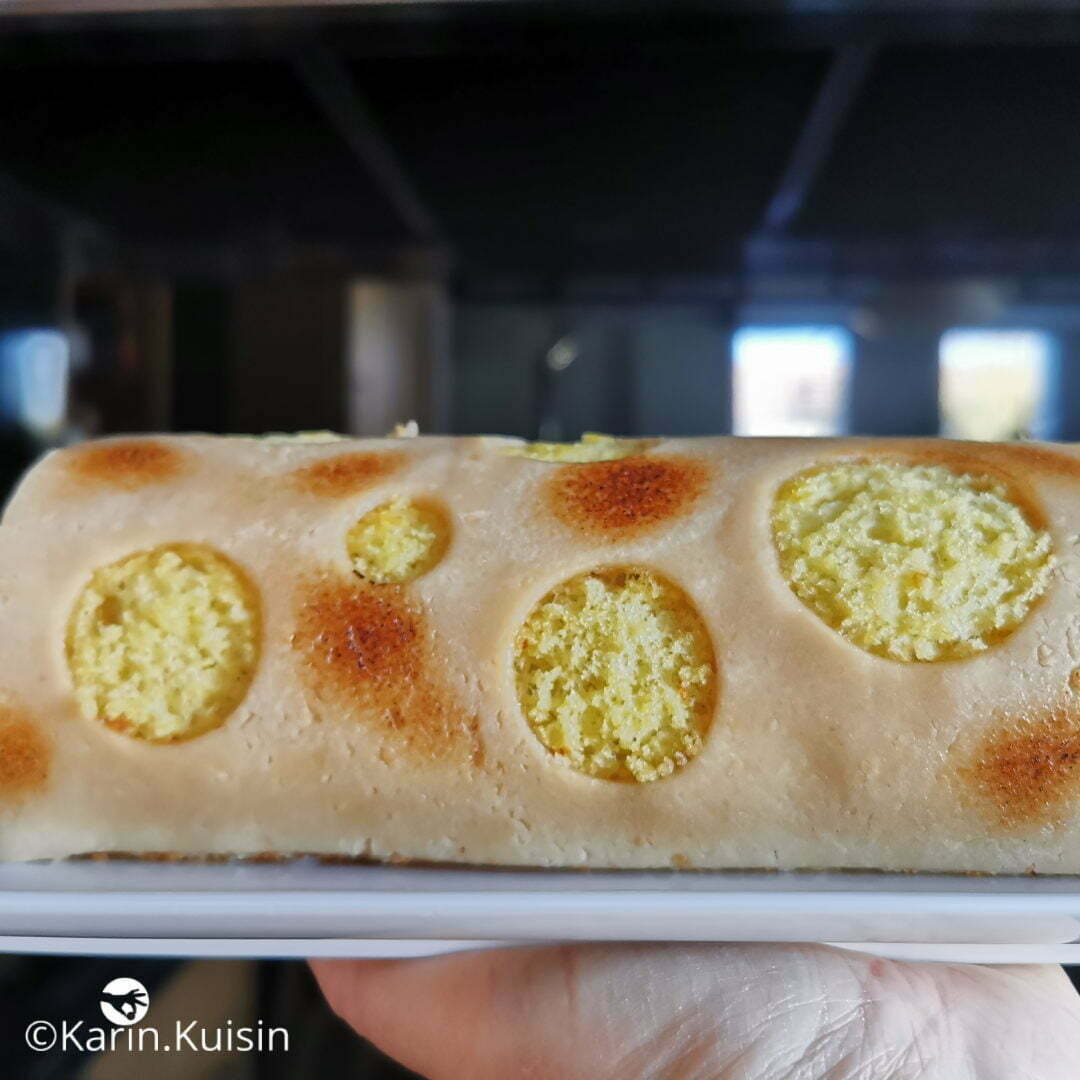 gâteau plat disposer